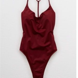Aerie Wine One piece swimsuit